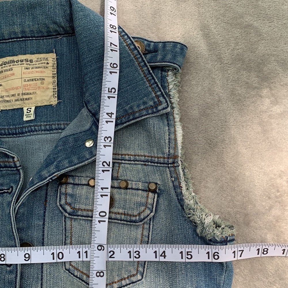 Dollhouse Denim Vest - Picture 4 of 7